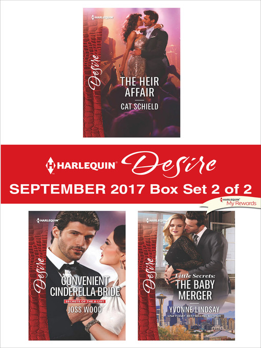 Title details for Harlequin Desire September 2017--Box Set 2 of 2 by Cat Schield - Available